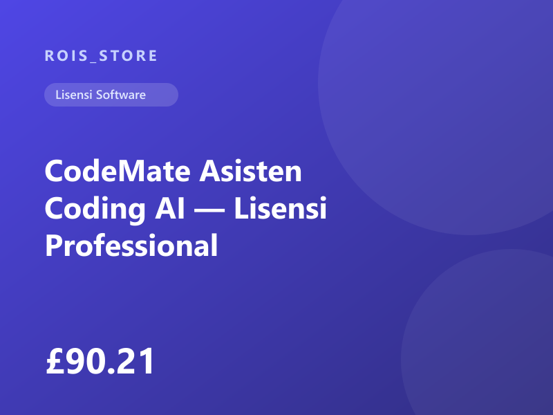 CodeMate Asisten Coding AI — Lisensi Professional