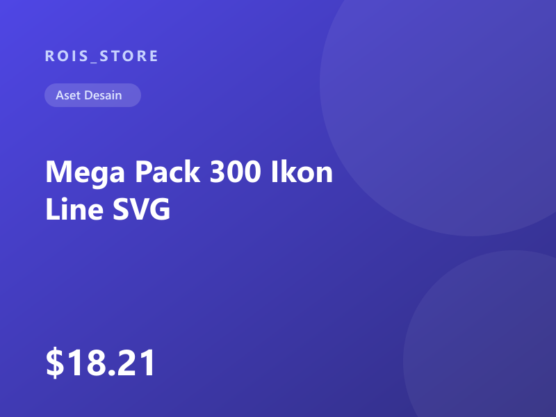 Mega Pack 300 Ikon Line SVG