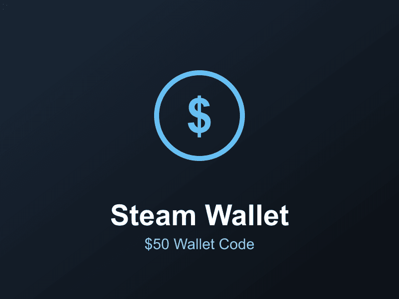 Steam Wallet $50